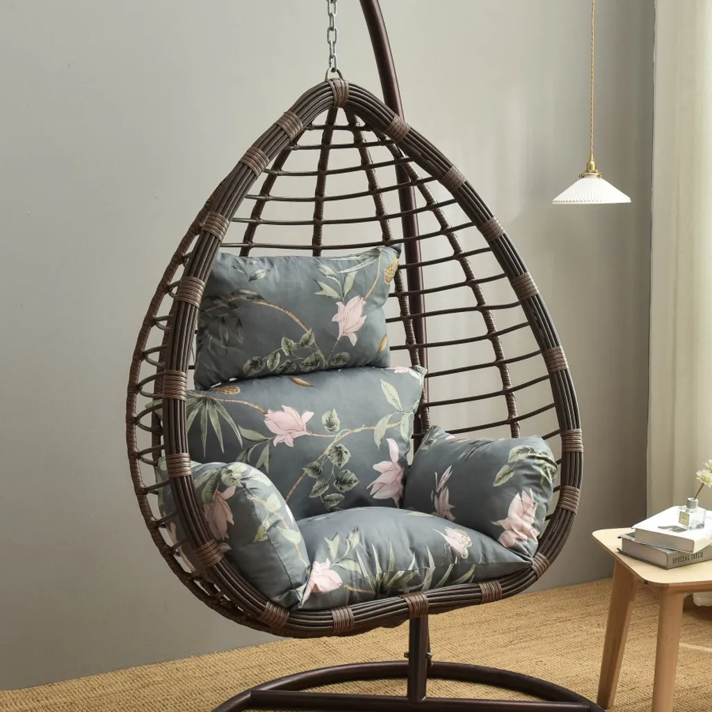Coussin de Remplacement Rembourré pour Fauteuil Suspendu - Épais et Moelleux