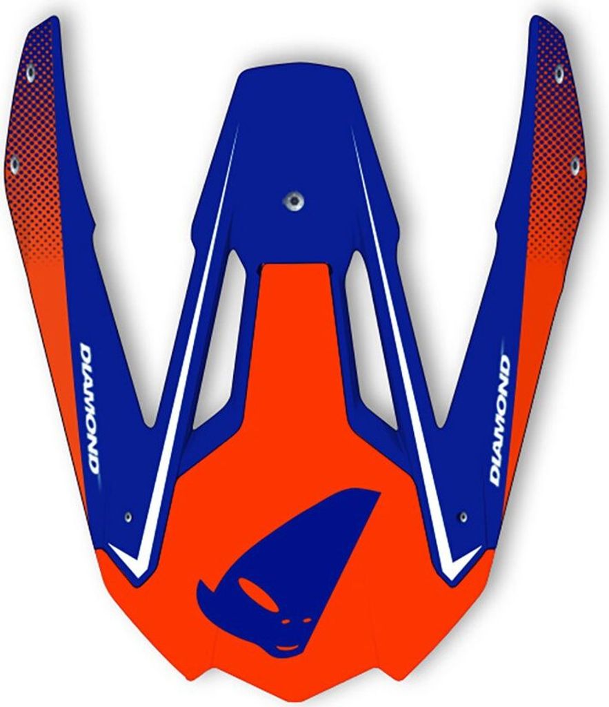 Ufo Hr093 Visier Rot,Blau Rot,Blau One Size