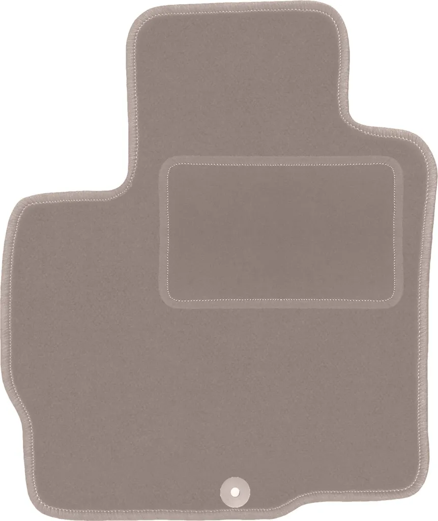 Tappetino Beige Mitsubishi Outlander III SUV con Bottoni Fissaggio
