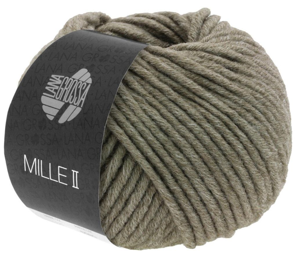 Lana Grossa - Mille II 0052 taupe Produktbild 
