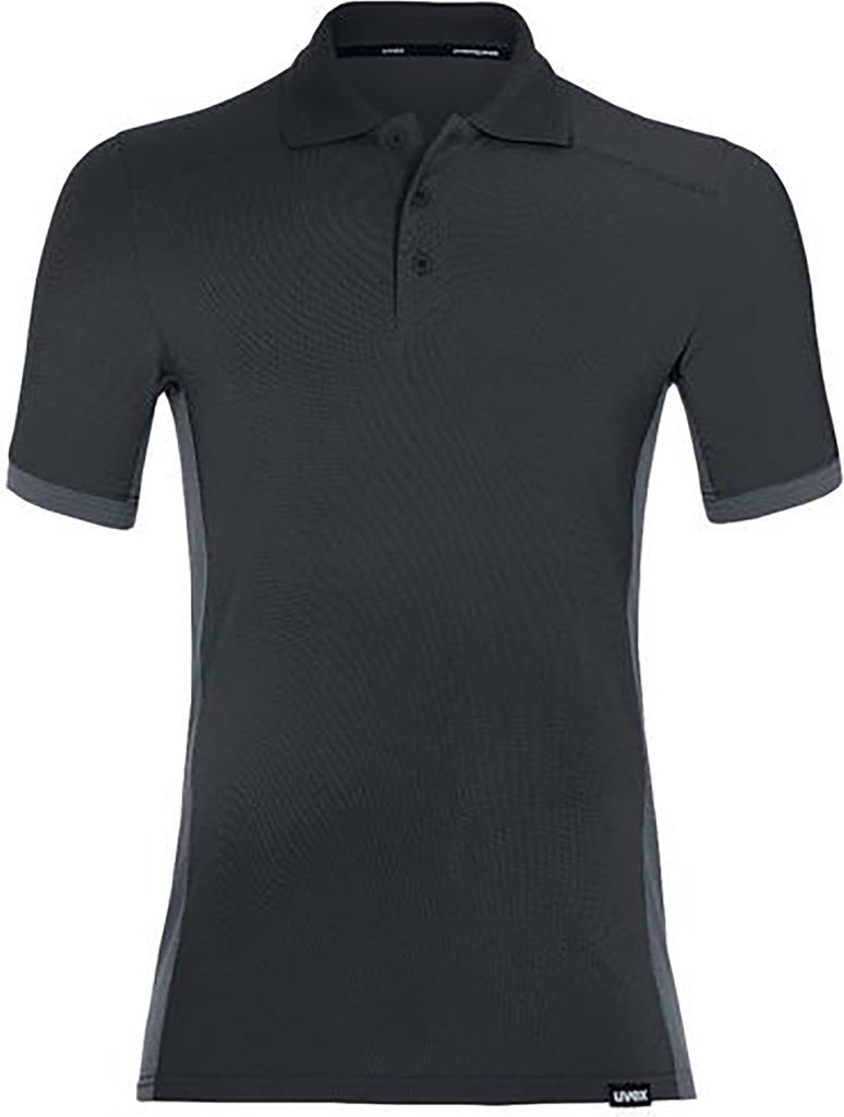 uvex Poloshirt suXXeed industry grau, graphit Gr. 3XL Produktbild 