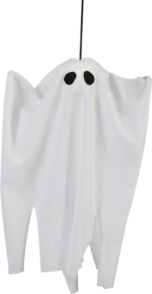 XXL Geist Gespenst zum Hängen 30 cm Hoch Weiß Halloween Karneval Party