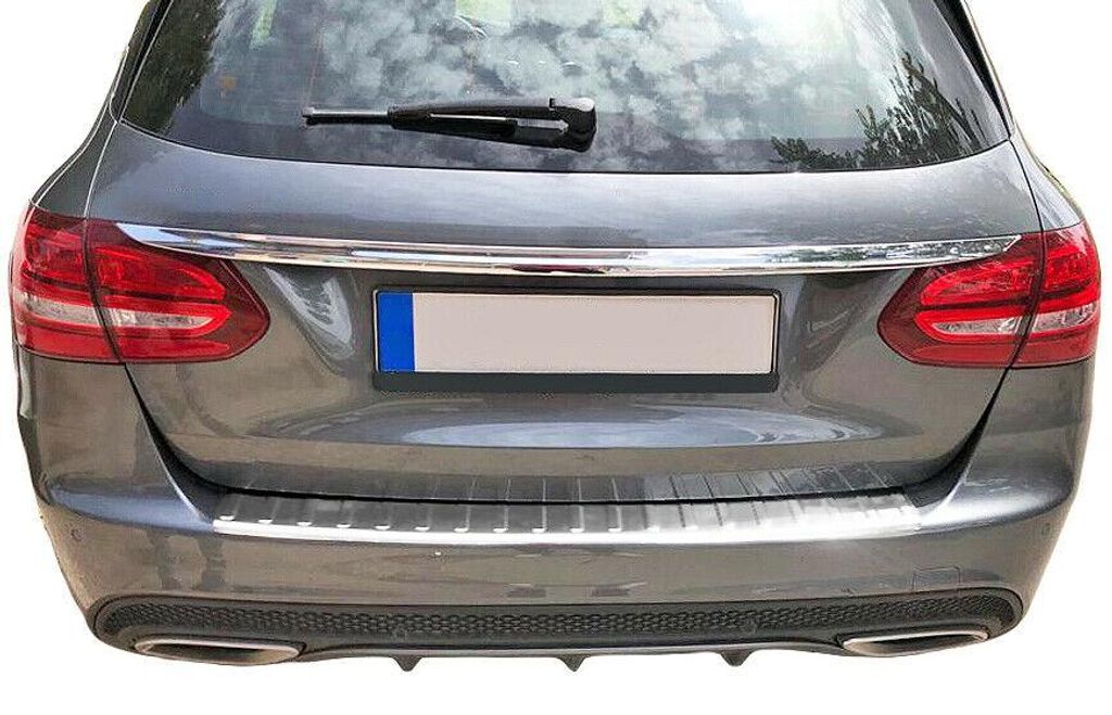 Für Mercedes C-Klasse T-Modell S205 ab 2014- LADEKANTENSCHUTZ Edelstahl MATT in der Farbe von Recambo e.K.