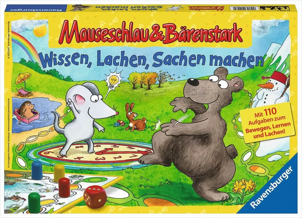 Ravensburger Mauseschlau & Bärenstark - Wissen, Lachen, Produktbild 
