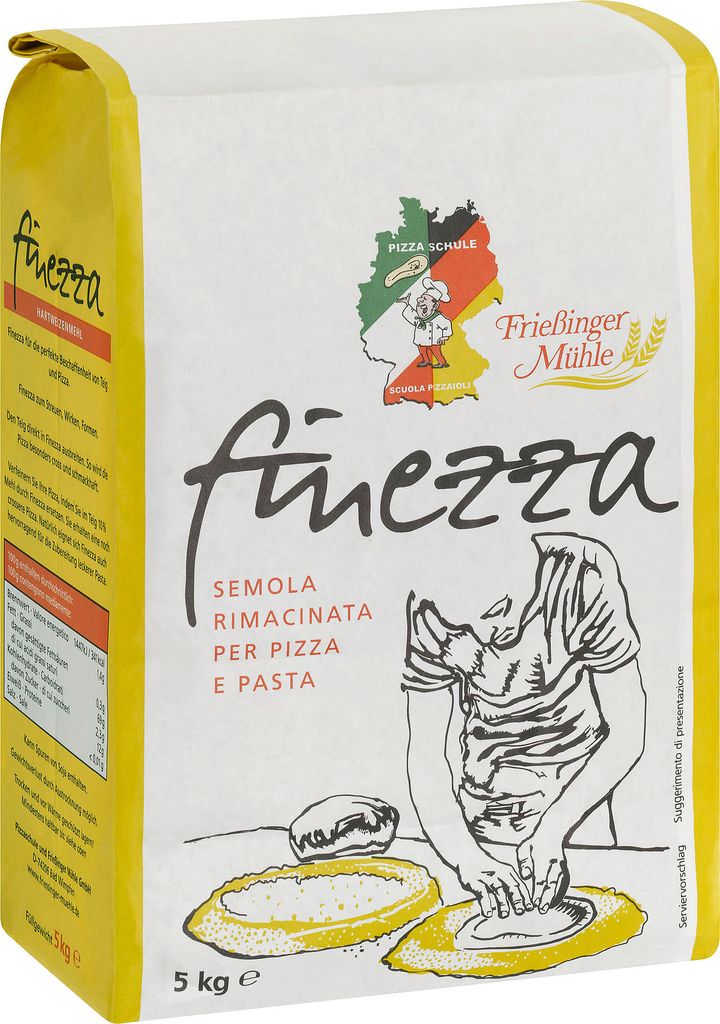 Finezza Feingrieß doppelt gemahlen Produktbild 
