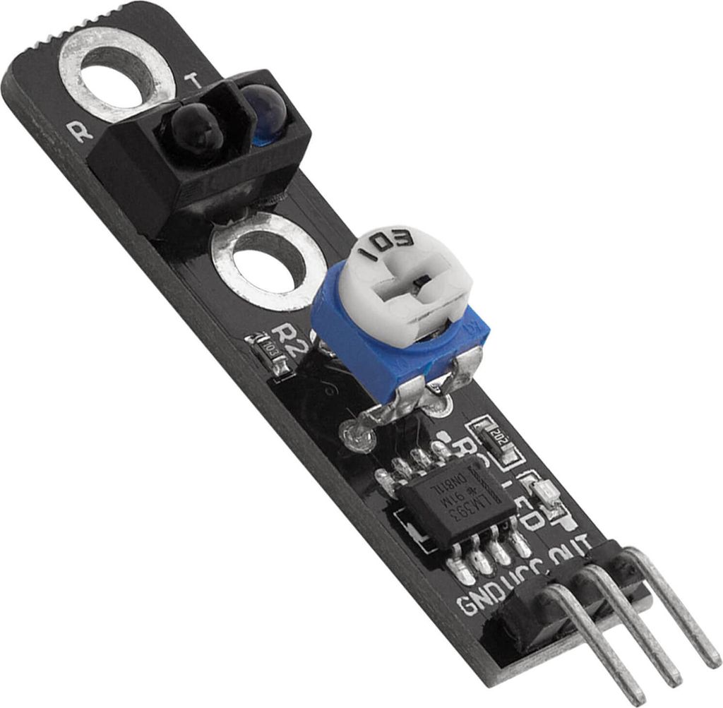 AZ-Delivery Sensoren KY-033 Linien Folger Line Tracking Sensor Modul TCRT5000, 1x Modul