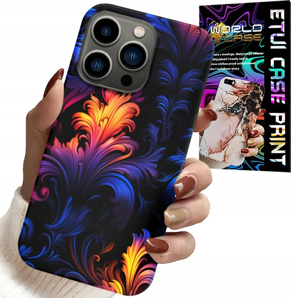 Cover Artistica iPhone 15 Pro - Astratto Moderno & Lamina Lux