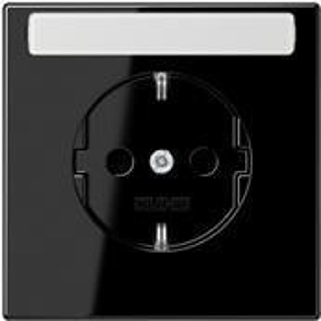 JUNG LS 1520 NA SW Steckdose Typ F Schwarz (LS1520NASW)