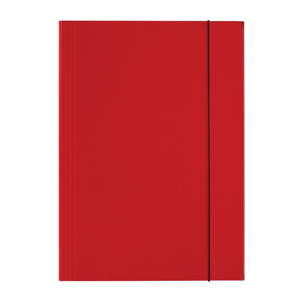 Sammelmappe LongLife, Karton glanzkaschiert, ca. 700 g/qm, DIN A3, rot