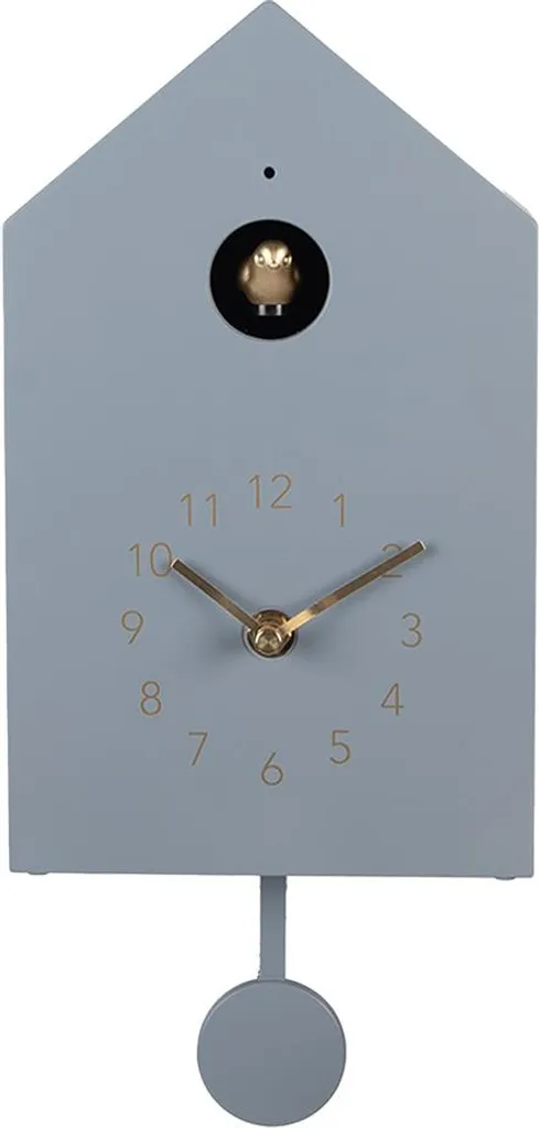 Orologio a Cucù Clayre & Eef Blu 25cm | Design Moderno per la Casa