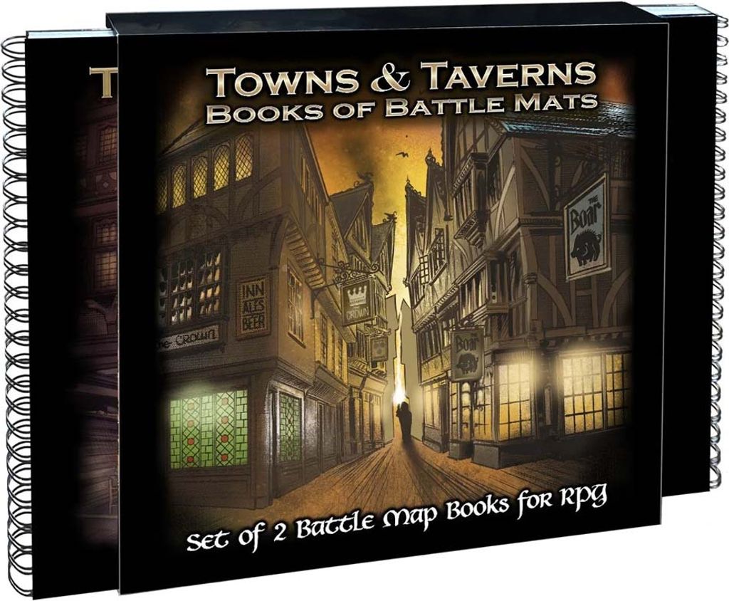 Loke Battlemats Towns & Taverns Books of Battle Mats - Zdjęcie produktu 