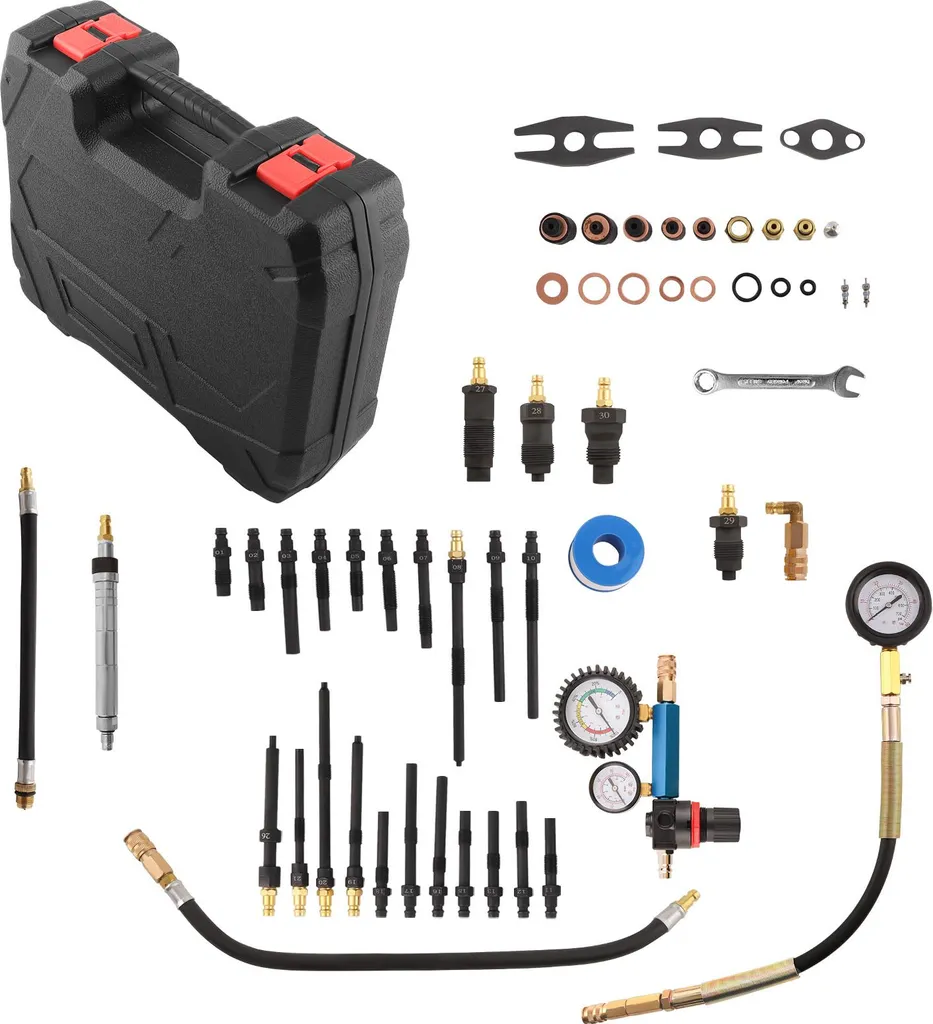 Testeur de compression moteur diesel et essence PKW LKW kit de 46 pièces