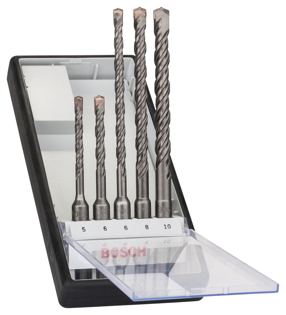 Jeu de forets marteau SDS plus-5, Robust Line, 5 pces, 5-10 Image du produit 