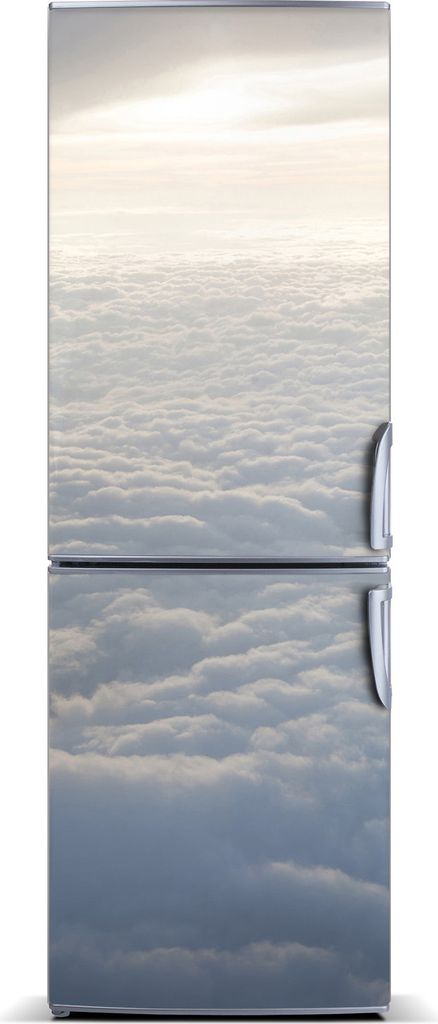 Tulup Kühlschrankdekoration - Magnetmatte - 70 cm x 190 cm - Magnet auf dem Kühlschrank - Flug Über Den Wolken