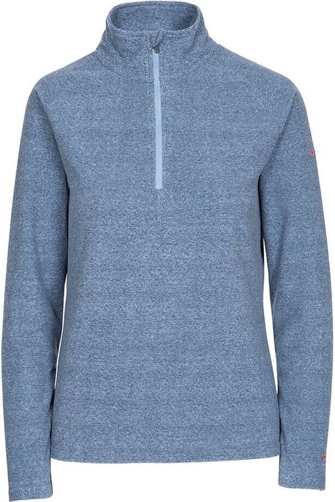 Trespass Meadows Fleece Mit Halbem Reißverschluss Blau XS Frau Blau XS