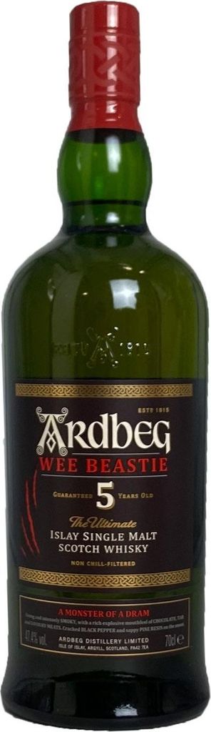 Ardbeg Wee Beastie 5 Years 700ml 47,4% Vol. Produktbild 