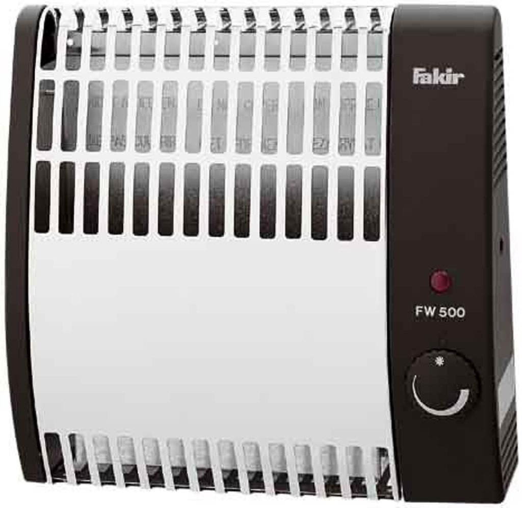 Fakir Frostwächter HF500, 500W, Farbe Chrom Produktbild 1