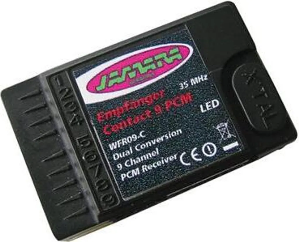 Récepteur Jamara Contact 9 PCM 35MHz pour radiocommande de modélisme RC
