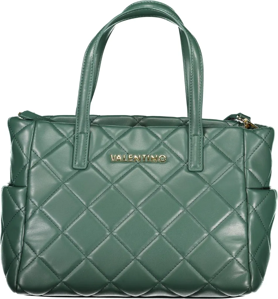 Sac bandoulière vert éco-responsable avec finitions de luxe amovibles