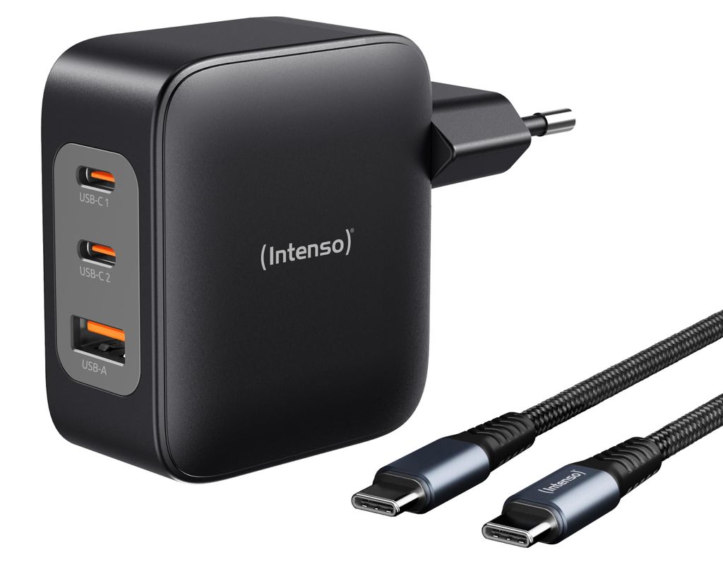 Intenso 7810010 Intenso Power Adapter 100 watt + USB-C Immagine del prodotto 
