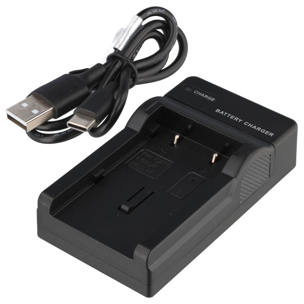 USB-oplader, compatibel met CANON BP-2L5, BP-2LH, NB-2L, Productafbeelding 