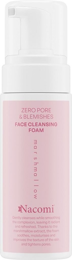 Nacomi Gesicht Reinigungsschaum Marshmallow - Poren & Unreinheiten Kontrolle, 150 ml