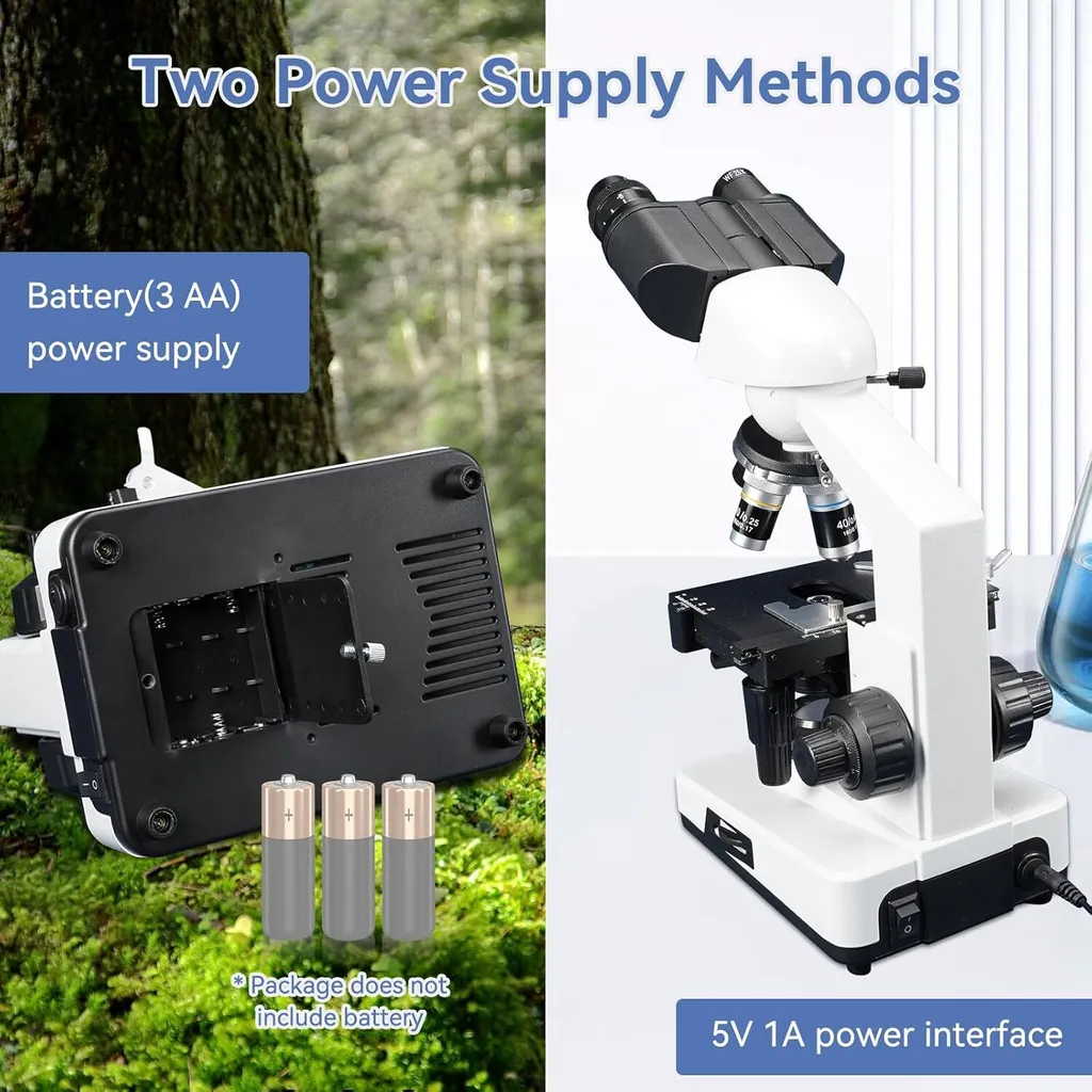 Microscope Svbony SM201 2500X : Vision Nette et Précision pour Labo LED - 3
