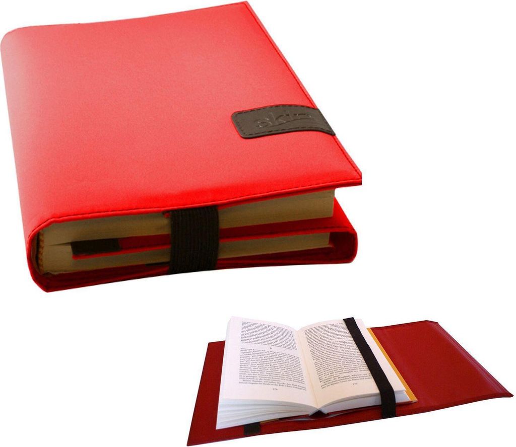 BookSkin rubinrot