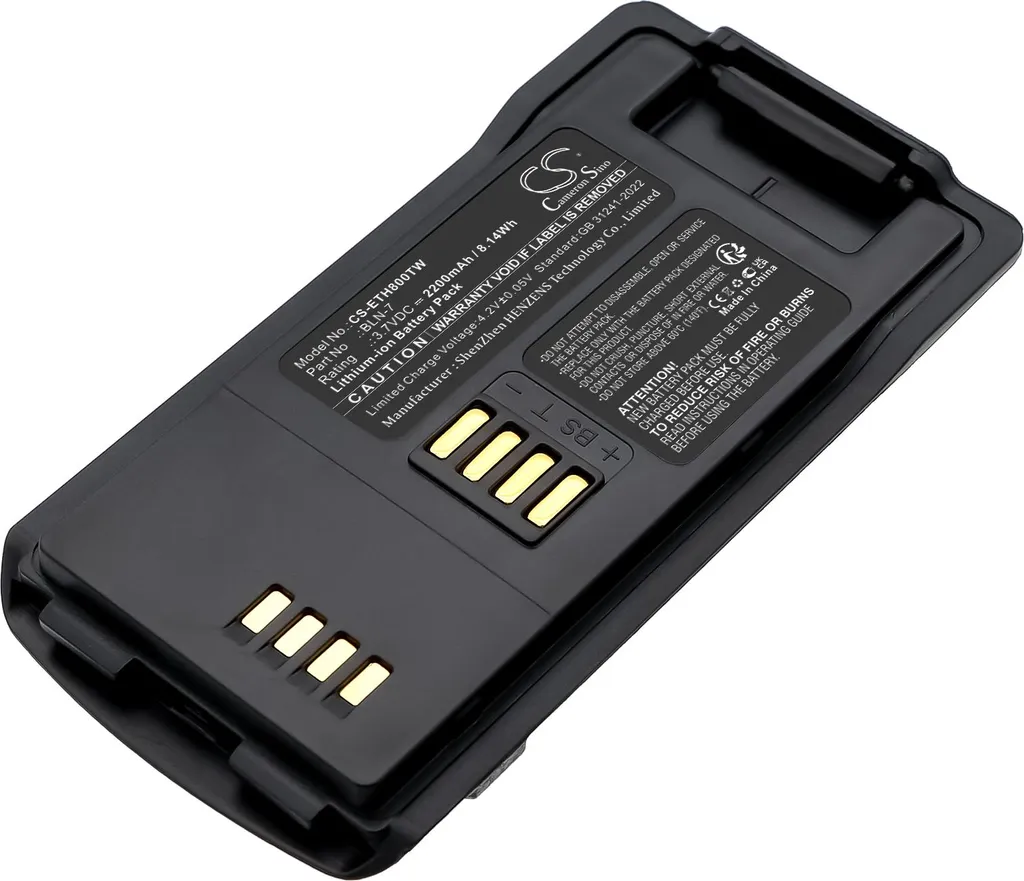 Batterie THR8 pour EADS remplace BLN-7 - Haute Capacité par TECHTEK