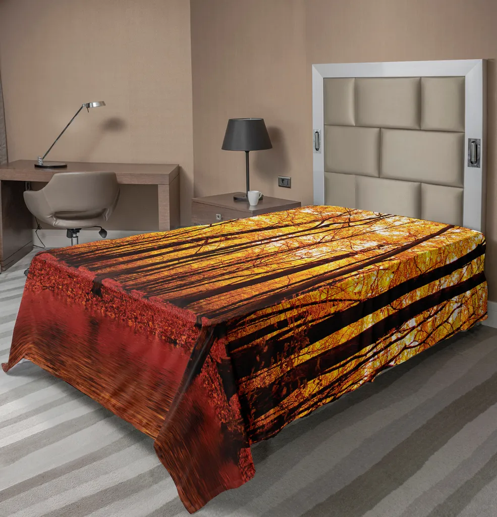 Arreda con ABAKUHAUS: Lenzuolo Decorativo Foresta Autunno 190x100