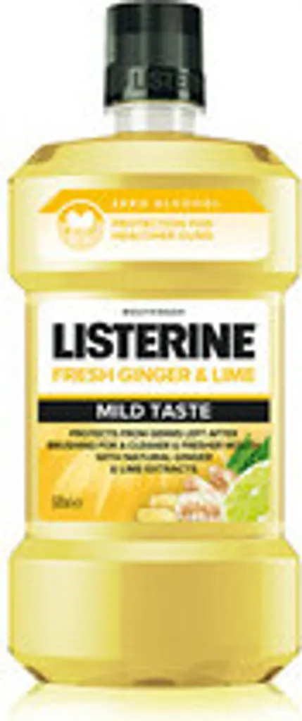 Solution de rinçage buccal au gingembre et citron vert - Flacon 500ml - 6