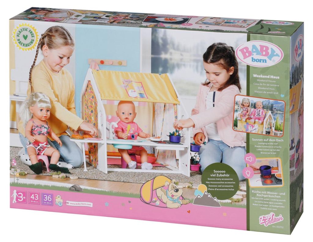 Zapf Creation 832752 - Maison Weekend Baby born Image du produit 