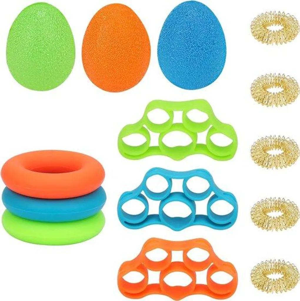 Kit Musculation Main 14 Pièces : Pack Complet Avant-Bras et Poignet