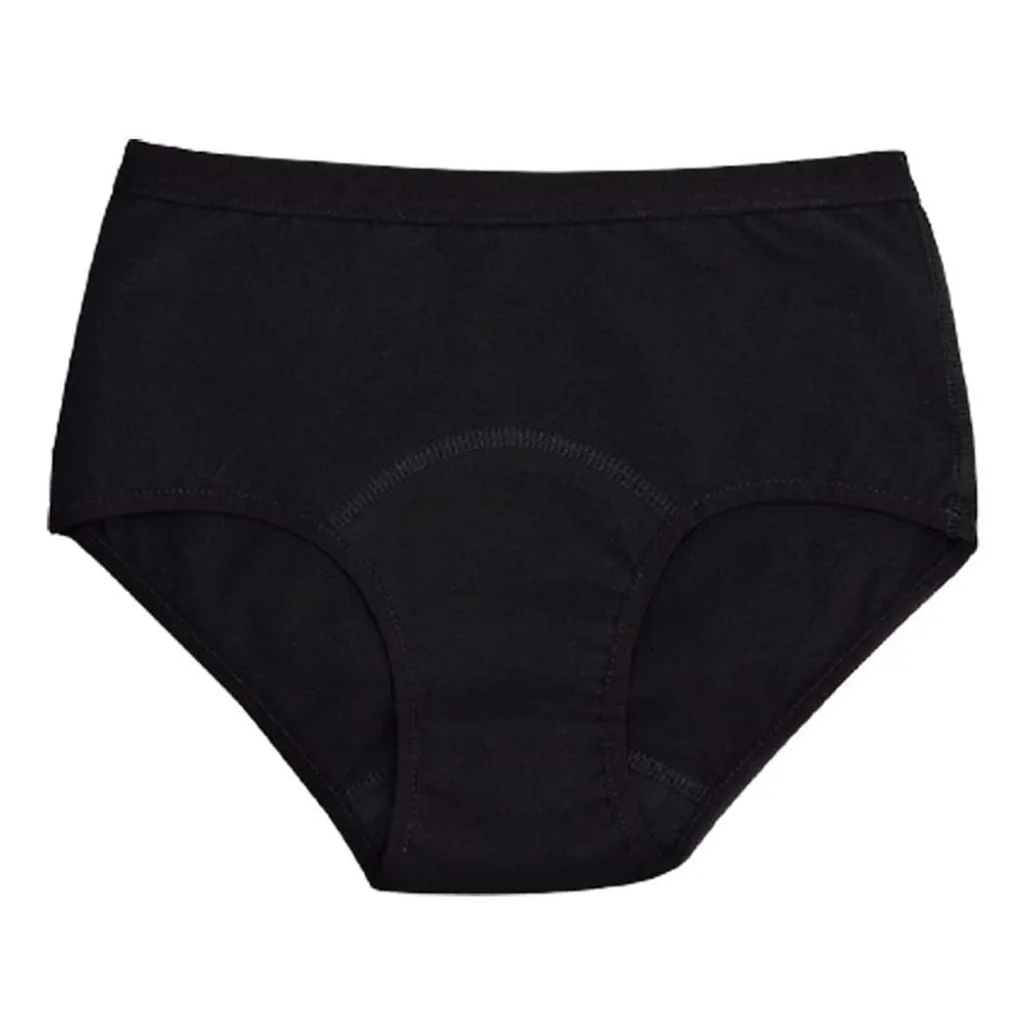 Mutandine Mestruali Hipster Nero XL Flusso Medio | Acquista Ora