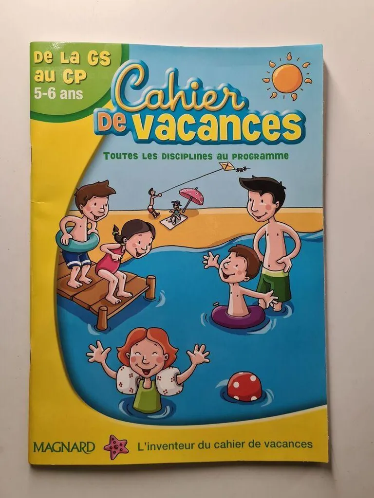 Préparer la rentrée scolaire avec le cahier de vacances complet multi-matières