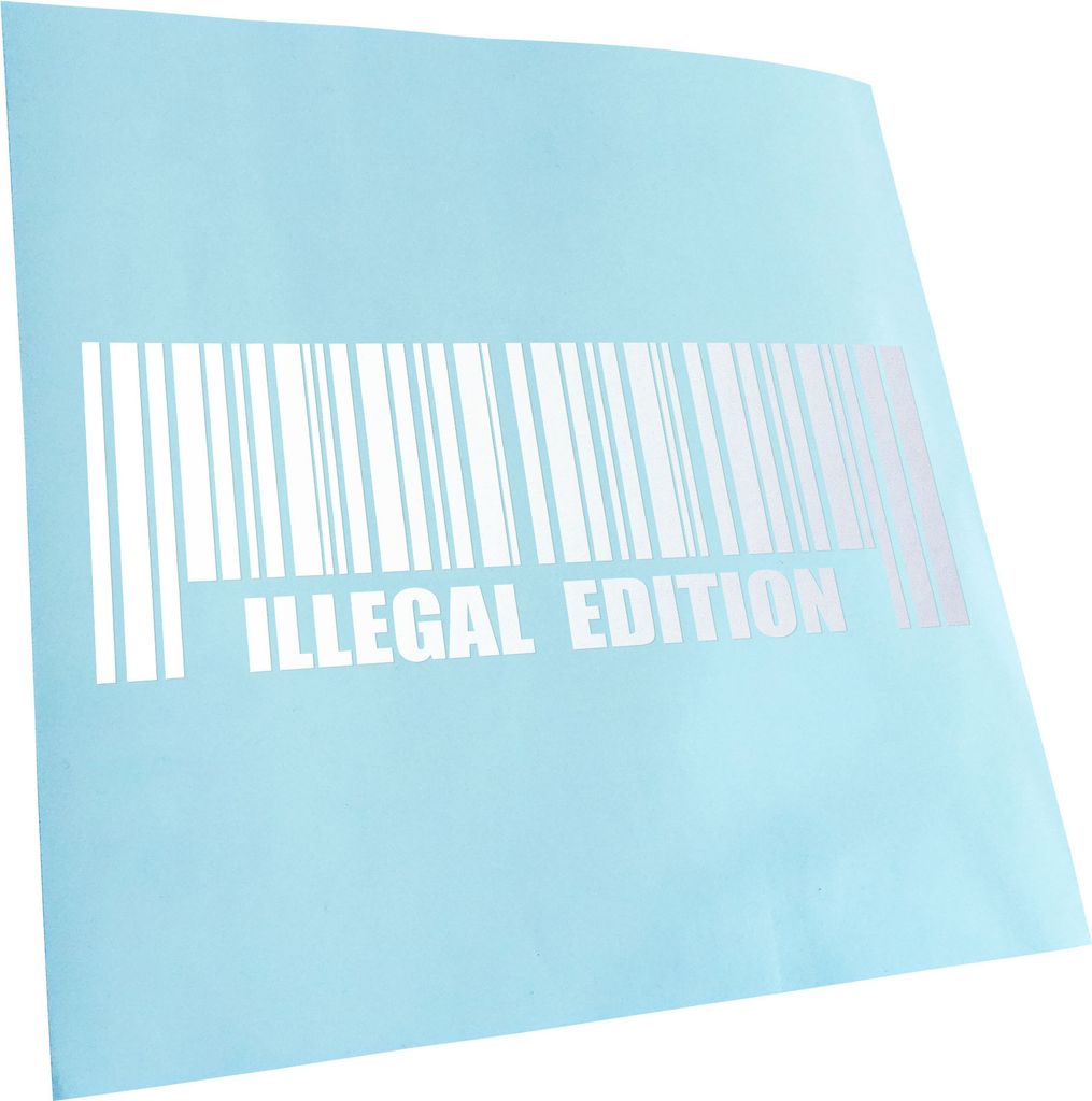 Kiwistar - Autoaufkleber - Illegal Edition - Gold - 40x14cm - Aufkleber für Auto, Laptop, Fahrrad, LKW, Motorrad mehrfarbig JDM Decal Racing