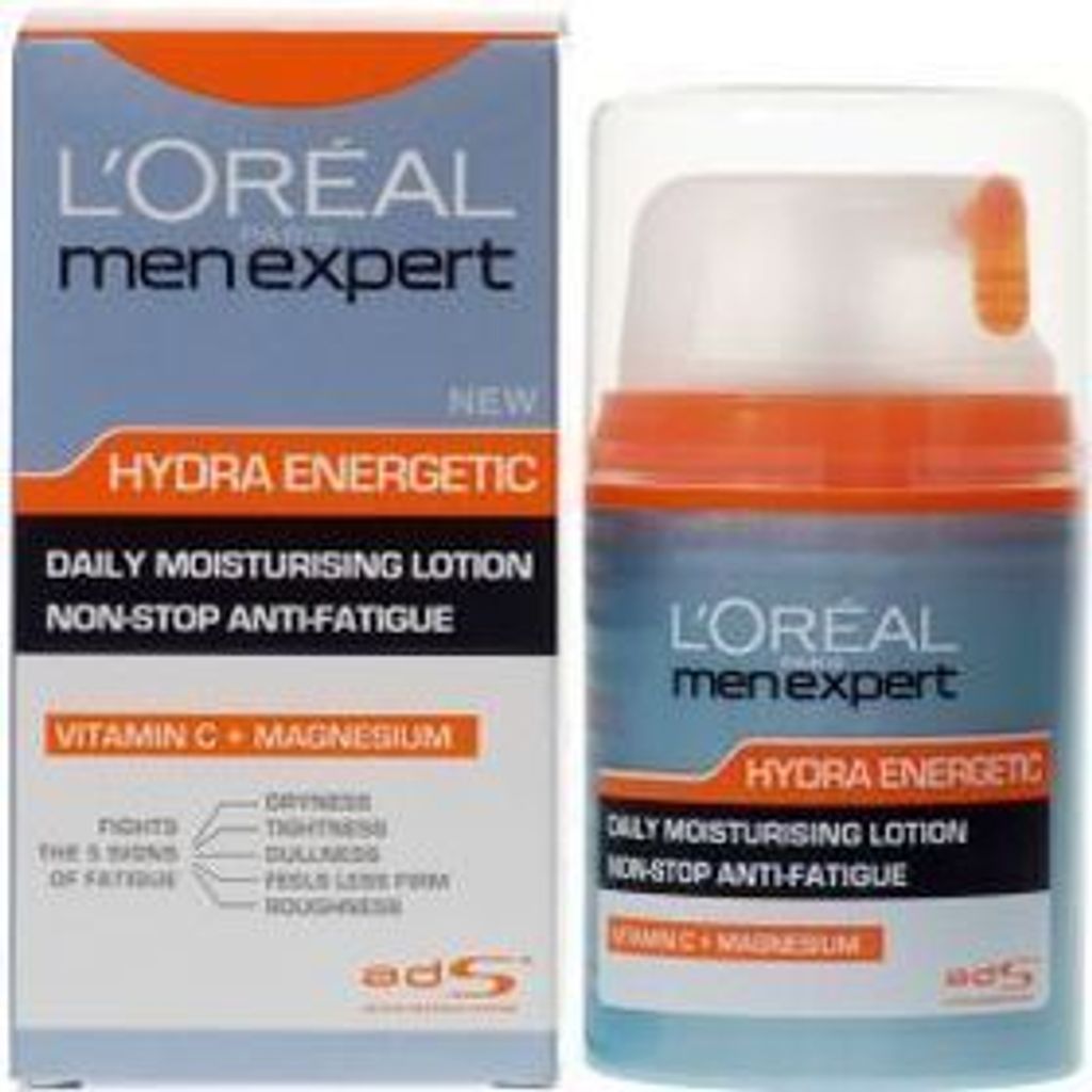 L’Oréal Paris Men Expert Hydra Energetic Anti-Fatigue SPF 15, Männer, Creme, Universalhülle, Tag & Nacht, Antiaugenringe, Anti-Müdigkeit, Feu...
