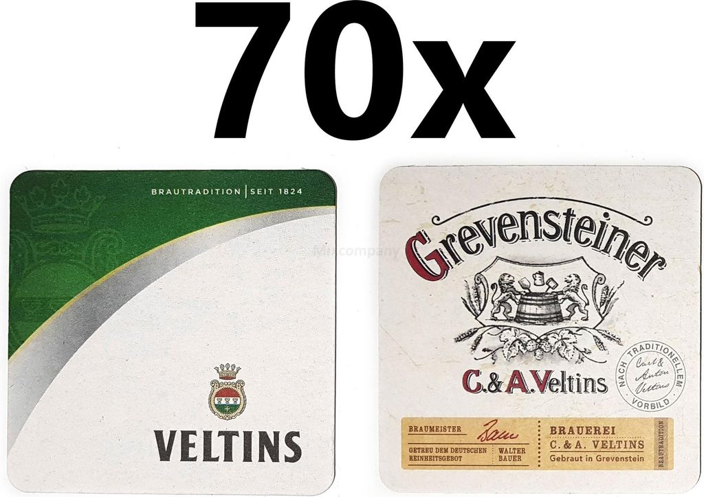 Veltins Bierdeckel Untersetzer Unterlage Pappdeckel Produktbild 