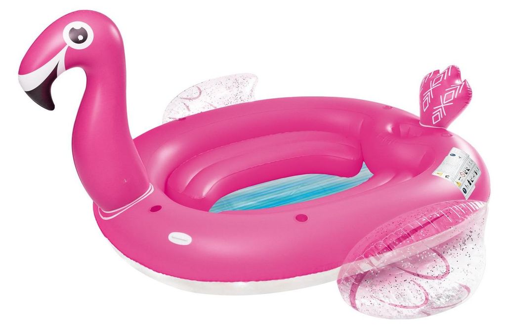 XXL fenicottero gigante party lounge isola balneare piscina Immagine del prodotto 