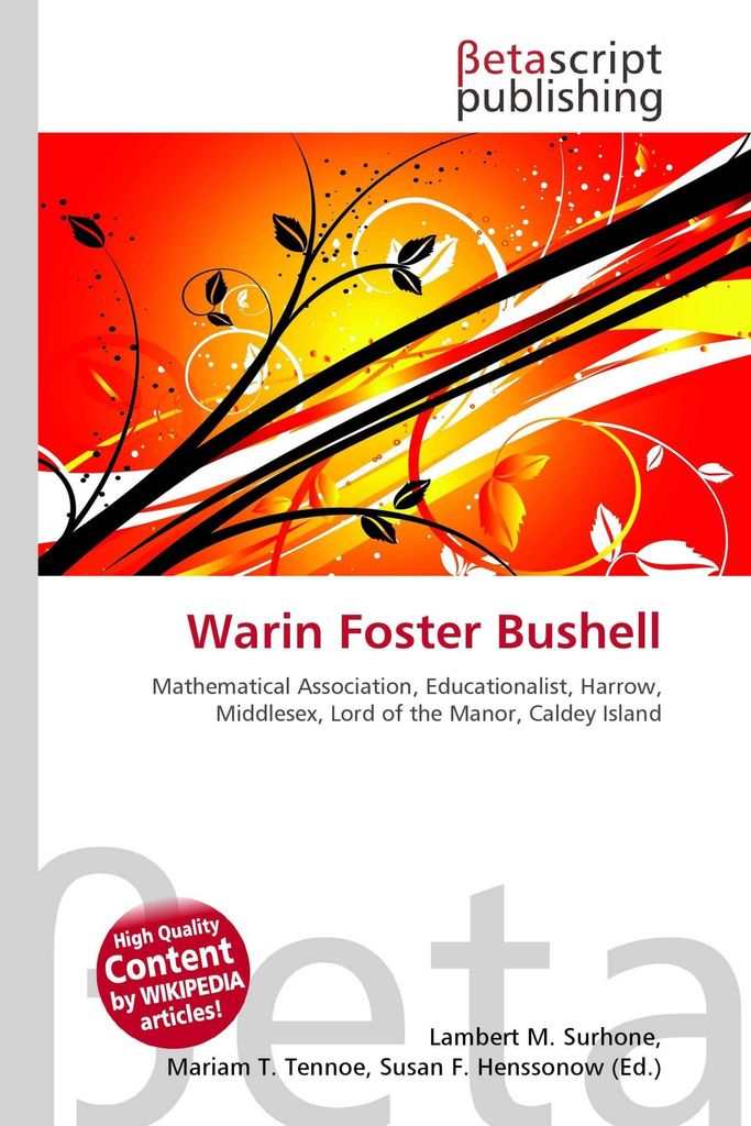 Warin Foster Bushell