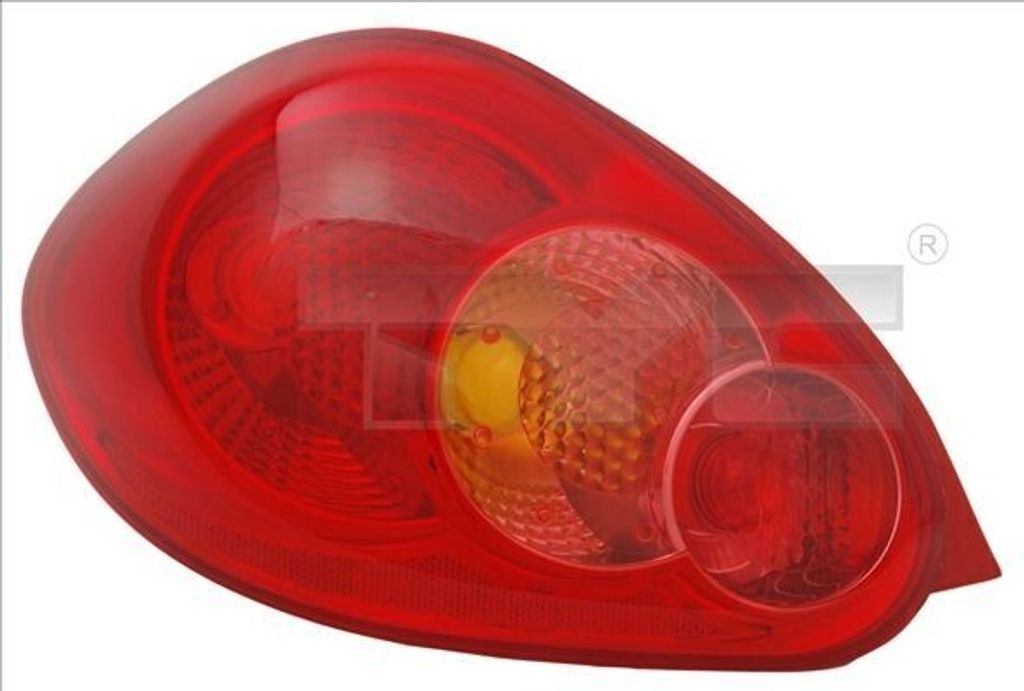 TYC 11-11754-01-2 Rückleuchte OE 815610H020 kompatibel mit Aygo