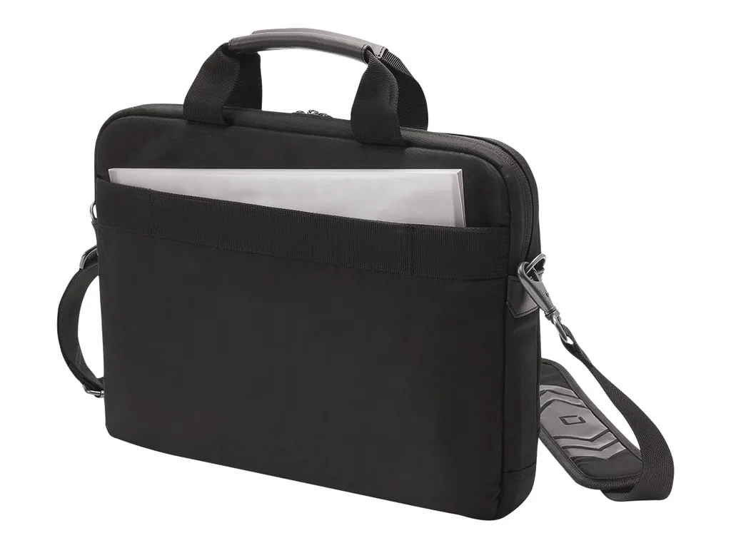 DICOTA D30990-RPET Slim Eco PRO Sacoche PC Portable Noire Recyclée