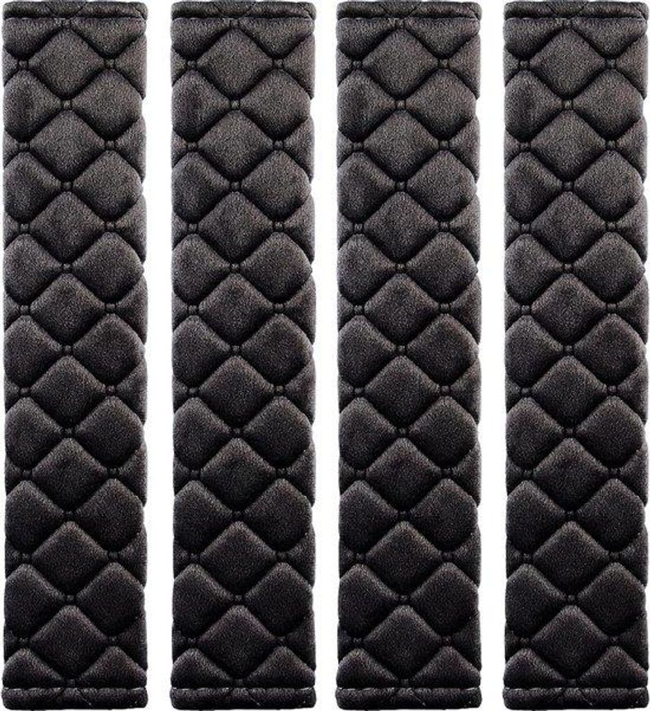 Autobügelhalter, 4er Set, schwarz, für Erwachsene und Kinder