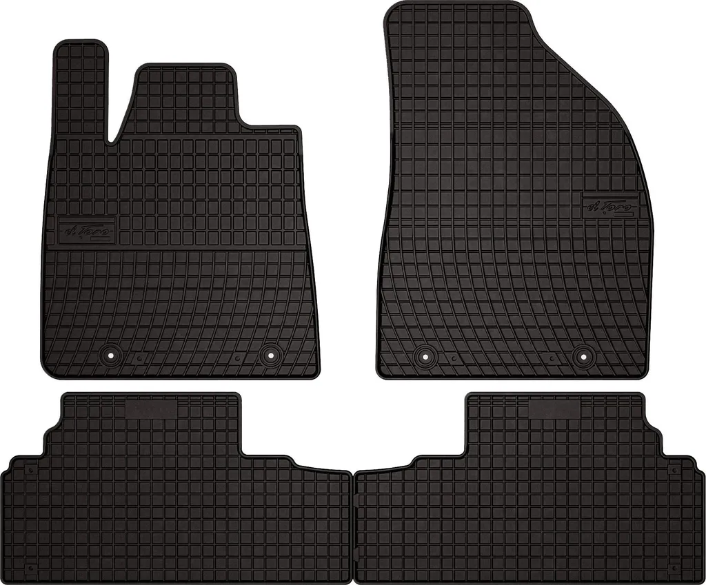Tappetini Luxury in Gomma Nera per Lexus RX III - Protezione Elegante