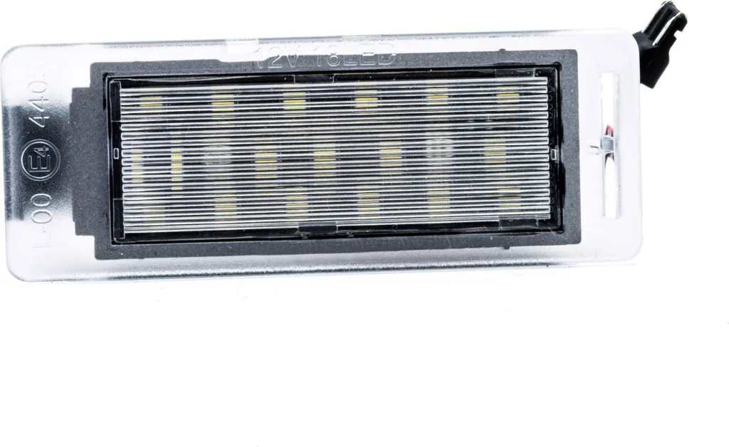 Module LED plaque immatriculation 12V CANBUS anti-erreur blanc 6000K