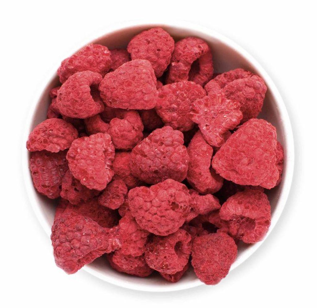 gefriergetrocknete Himbeeren, ganz, 100g Produktbild 