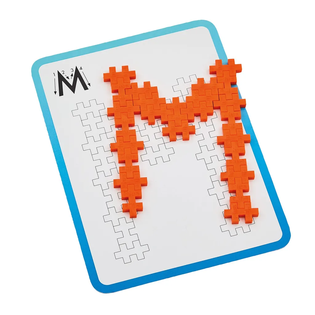 Jeu de Construction Éducatif Plus-Plus 600 Pièces Lettres et Chiffres
