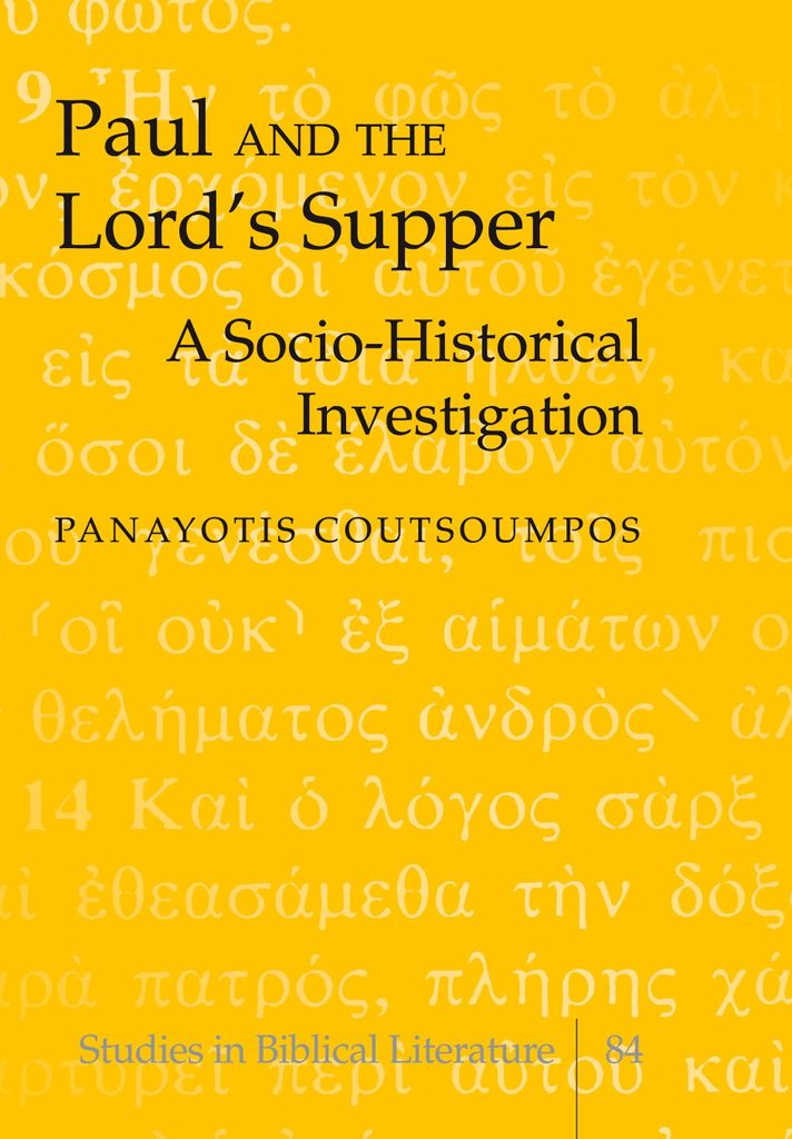 Paul and the Lord's Supper