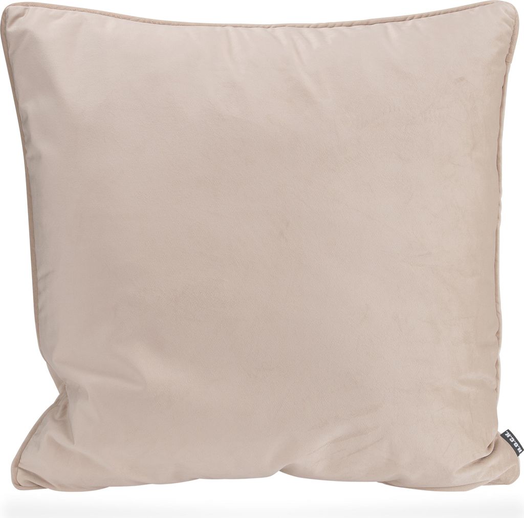 H.O.C.K. Nobile Samt Kissen 60x60cm beige
