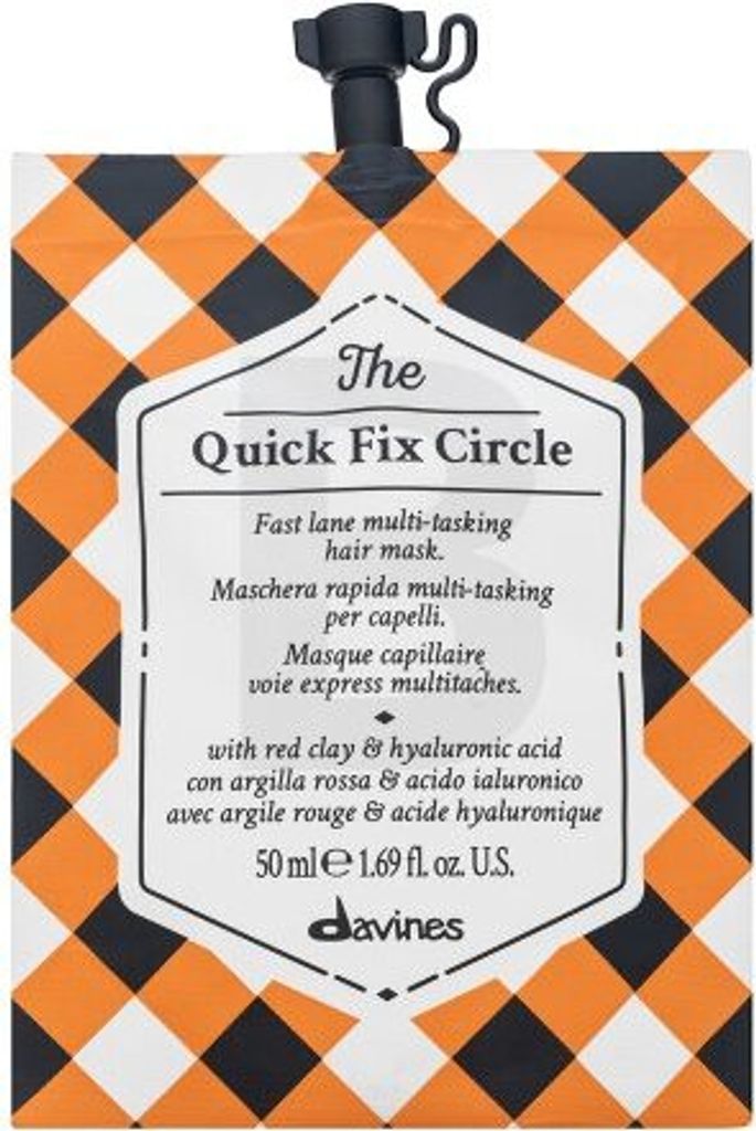 Davines The Quick Fix Circle kräftigende Maske für Produktbild 